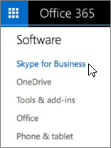 skype for business in office 365